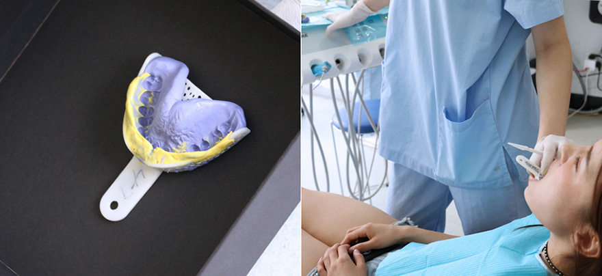 10倍放大鏡下打磨義齒邊緣;10個小時比對設計方案…將細節做到極致,只為讓你用嘅舒適、美觀。